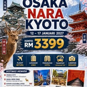 Osaka - Nara - Kyoto (Winter)